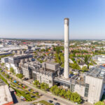 Das Gelände des Darmstädter Müllheizkraftwerks aus der Luft. Quelle: ENTEGA AG